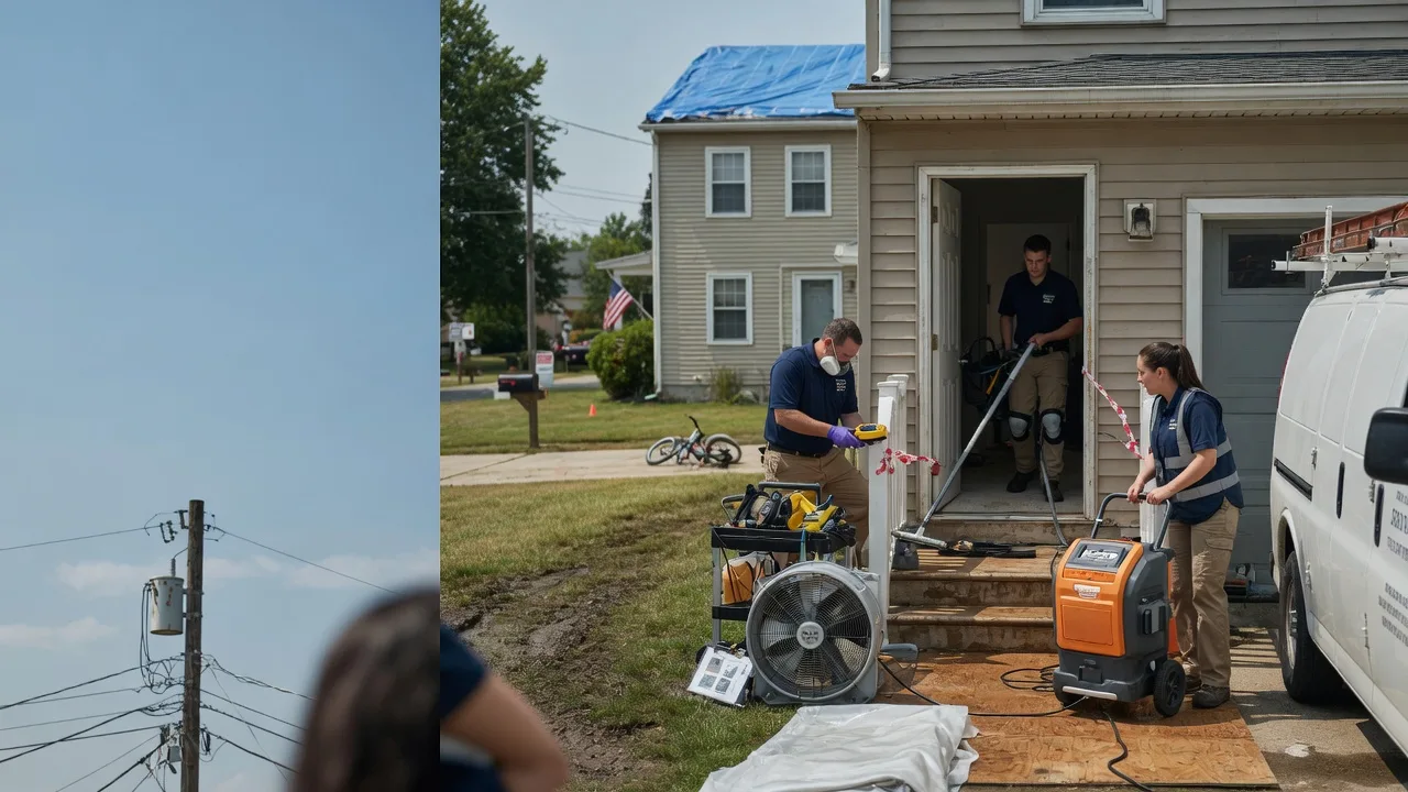 Water Damage Repair in New Hill, NC near me